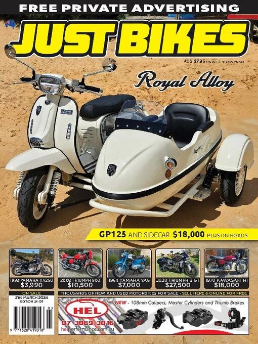 Title details for Just Bikes by JUST AUTO Classifieds Pty Ltd - Available